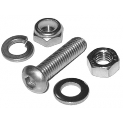 QF - Metric Stainless Button Allen  8mm